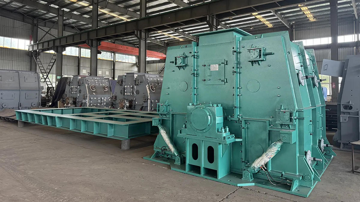 Реверсивная ударная молотковая дробилка PFCK-1212-11