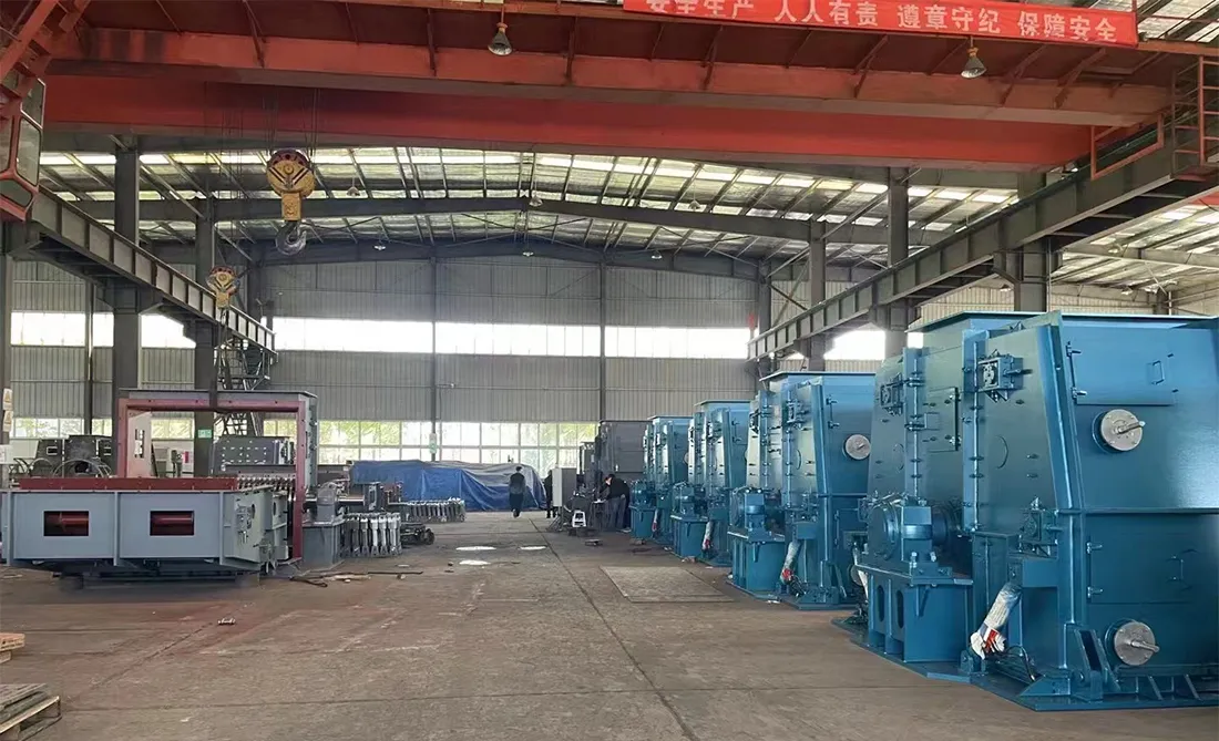 Реверсивная ударная молотковая дробилка PFCK-1414-1