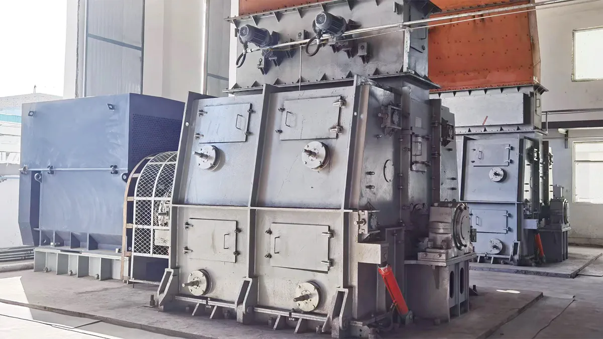 Реверсивная ударная молотковая дробилка PFCK-1825-1